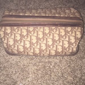 Dior makeup/toiletry bag